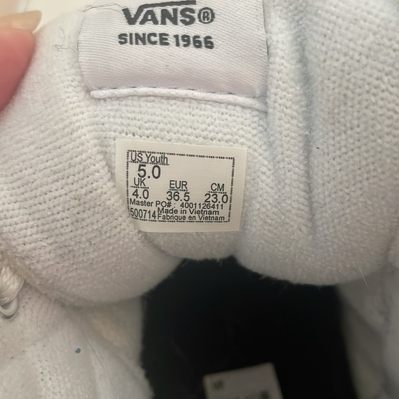 Vans Ward Hi High-Top Sneakers. Size 5 Youth or Women 6.5 - Picture 4 of 7